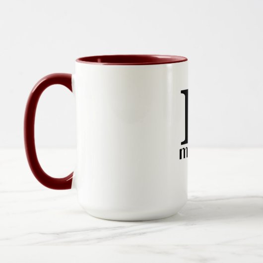 Sip of Passion: Ich Liebe meine Arbeit Tasse (Links)