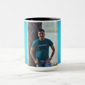 "Sip of Serenity: Anziehende Kaffee-Tasse" Tasse (Zentrum)