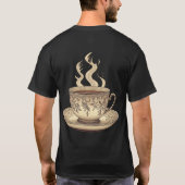 Sip of Serenity - Classic Teacup T - Shirt 👕 (Rückseite)