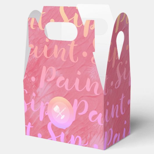 Sip & Paint Geschenkschachtel (Geöffnet)
