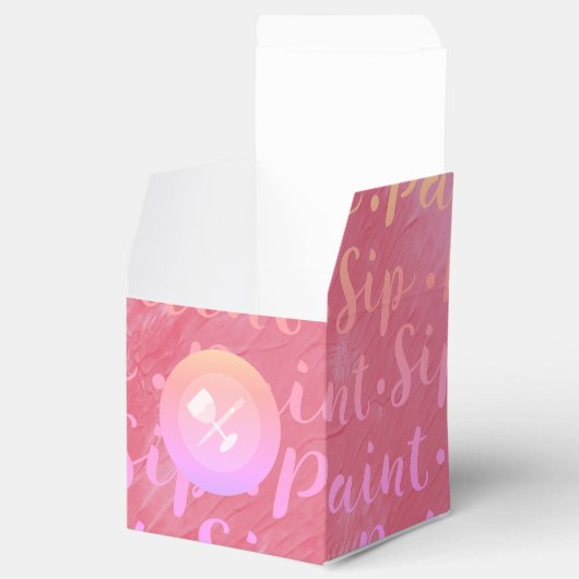 Sip & Paint Geschenkschachtel (Geöffnet)