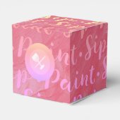 Sip & Paint Geschenkschachtel (Rückseite)