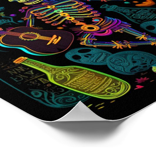 Sip passiert." Herzlichen Glückwunsch Cinco De May Poster (Ecke)