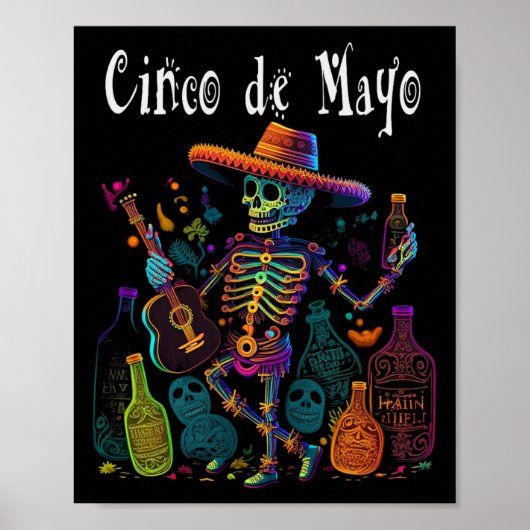 Sip passiert." Herzlichen Glückwunsch Cinco De May Poster (Vorne)