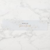 Sip, Relax, Shine & Unwind Wasserflaschen Etikette Wasserflaschenetikett (Einzelnes Label)