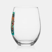 Sip & Relax Tiki Glassware Weinglas Ohne Stiel (Links)