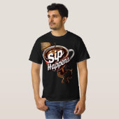 Sip: Retro Diner Coffee Graphic T-Shirt (Vorne ganz)