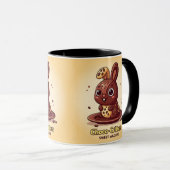 "Sip & Savor: Chocolate Bliss Mug" Tasse (VorderseiteRechts)