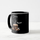 Sip Savor Smile Tasse (Vorderseite Links)