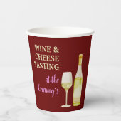 Sip & Savor Wein & Party Cup Pappbecher (Vorderseite)