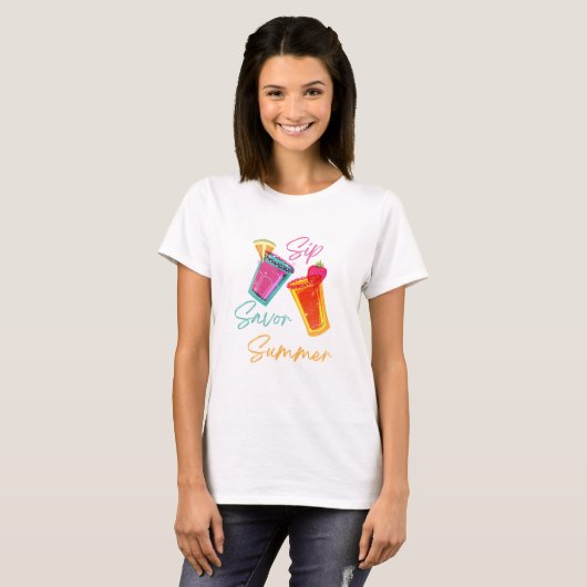 Sip Savour Summer T-Shirt (Vorne ganz)