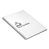 Sip & Scribble - Cosy Tee Spiral Notebook Notizblock (Rechte Seite)