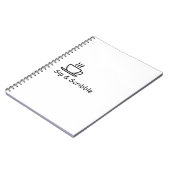 Sip & Scribble - Cosy Tee Spiral Notebook Notizblock (Linke Seite)