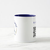 Sip & Sea Coffee Mug with QR Code Tasse (Zentrum)