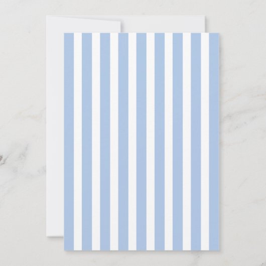 Sip & See Champagner Flasche Whimsical Blue Boy Einladung (Rückseite)