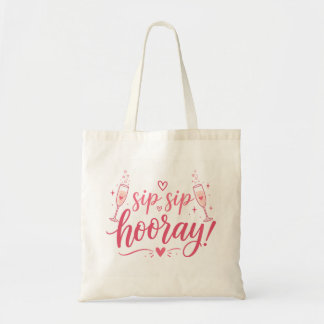 Sip Sip Hooray Brautjungferntaschen-Tasche | Braut Tragetasche