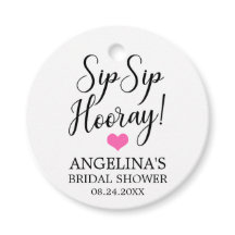 SIP SIP HOORAY Brautparty Herzlichen Dank Kraft