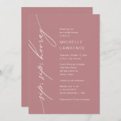 Sip, Sip, Hooray, Brautparty Party Celebration Einladung (Vorne/Hinten)