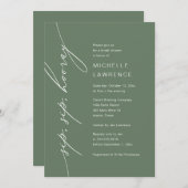 Sip, Sip, Hooray, Brautparty Party Celebration Einladung (Vorne/Hinten)