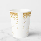 Sip Sip Hooray Dusche oder Engagement Party Papier Pappbecher (Links)