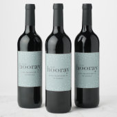 Sip-Sip-Hooray Geburtstagsflasche Weinetikett (Flaschen)