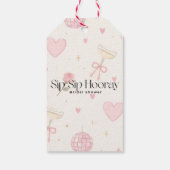 Sip Sip Hooray Geschenkanhänger (Rückseite)