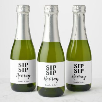 Sip Sip Hooray Gevor Schaumweinetikett