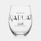 SIP SIP HOORAY Graduate Weinglas Ohne Stiel (Vorderseite)