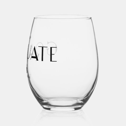 SIP SIP HOORAY Graduate Weinglas Ohne Stiel (Links)