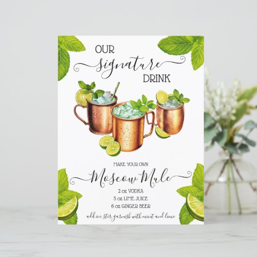 Sip, Sip Hooray Moskau Mule Signature Drink Rezept (Stehend Vorderseite)