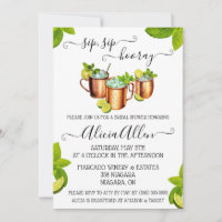 Sip, Sip, Hooray! Moskauer Maultier-Brautparty