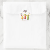 Sip Sip Hooray Summer Cocktail Sticker (Tasche)