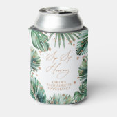 Sip Sip Hooray Tropischer Junggeselinnen-Abschied Dosenkühler (Kanne Rückseite)