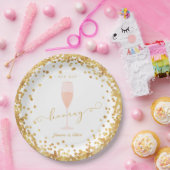 Sip Sip Hooray Verlobung | Bachelorette | Dusche Pappteller (Party)