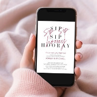 Sip Sip Hooray Virtual Wine Polterabend Party