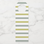 Sip, Sip, Hooray! Wein-Brautparty Flaschenanhänger (Rückseite)