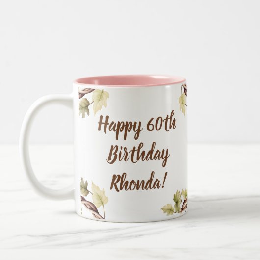 "Sip, Sloth, Relax, Repeat" Zweifarbige Tasse (Links)