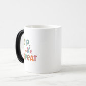 Sip, Smile, Repeat - 11 oz Morphing Tasse (Vorderseite Links)