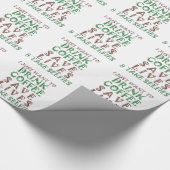 Sip, Snap, Rett: Coffee Enthusiast's Collection Geschenkpapier (Ecke)