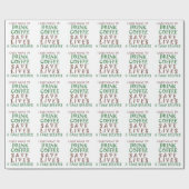 Sip, Snap, Rett: Coffee Enthusiast's Collection Geschenkpapier (Flach)