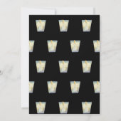 Sip Spaß Cocktail Erwachsenen Geburtstagseinladung Einladung (Rückseite)