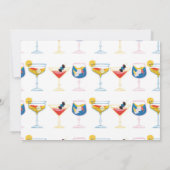 Sip Spritz Foto Party Cocktails Getränke Geburtsta Einladung (Rückseite)