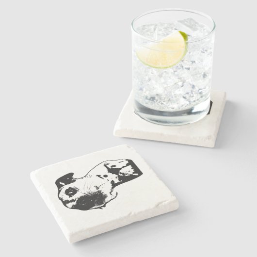 Sip, Stress nicht Steinuntersetzer (Seitenansicht)