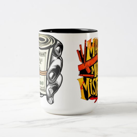 "Sip Success with Every Design - Ihr Weg zum Prof. Zweifarbige Tasse (Mittel)