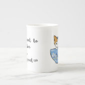 Sip-Tee und Pet meine Katzen-China-Tasse Porzellantasse (Vorderseite)