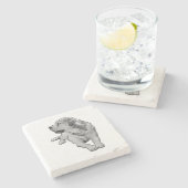 Sip Time, Little Spark Steinuntersetzer (Seitenansicht)