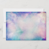 Sip- und Farben-Brautpartyeinladung Einladung (Rückseite)