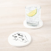 Sip Watch Retriever Getränkeuntersetzer (Seite)