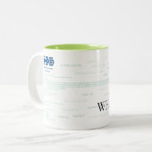 SIP Whisperator Zweifarbige Tasse (Vorderseite Links)