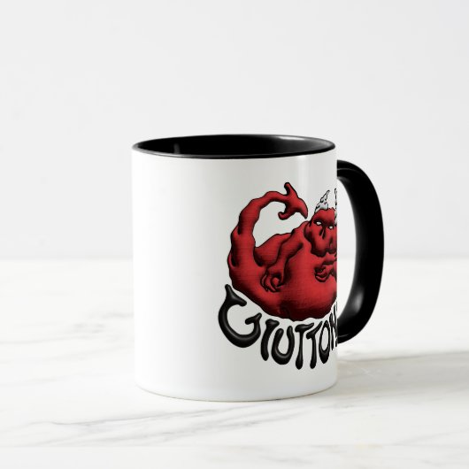 Sip your Sin Gluttony Mug Tasse (VorderseiteRechts)